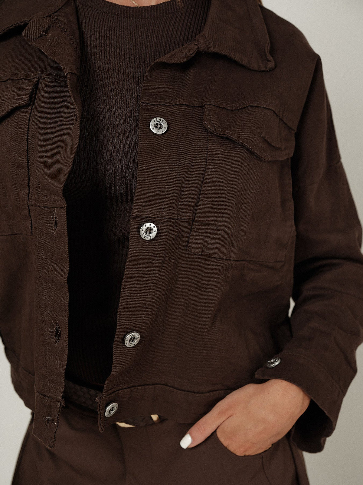 Giacca clay-twill