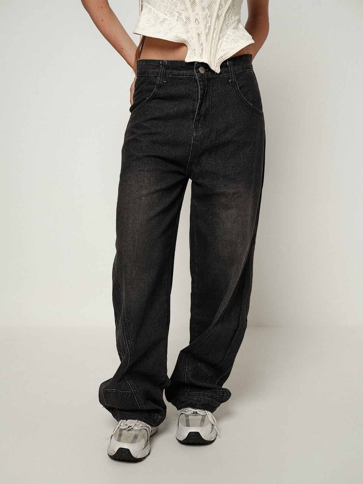 Denim baggy draft