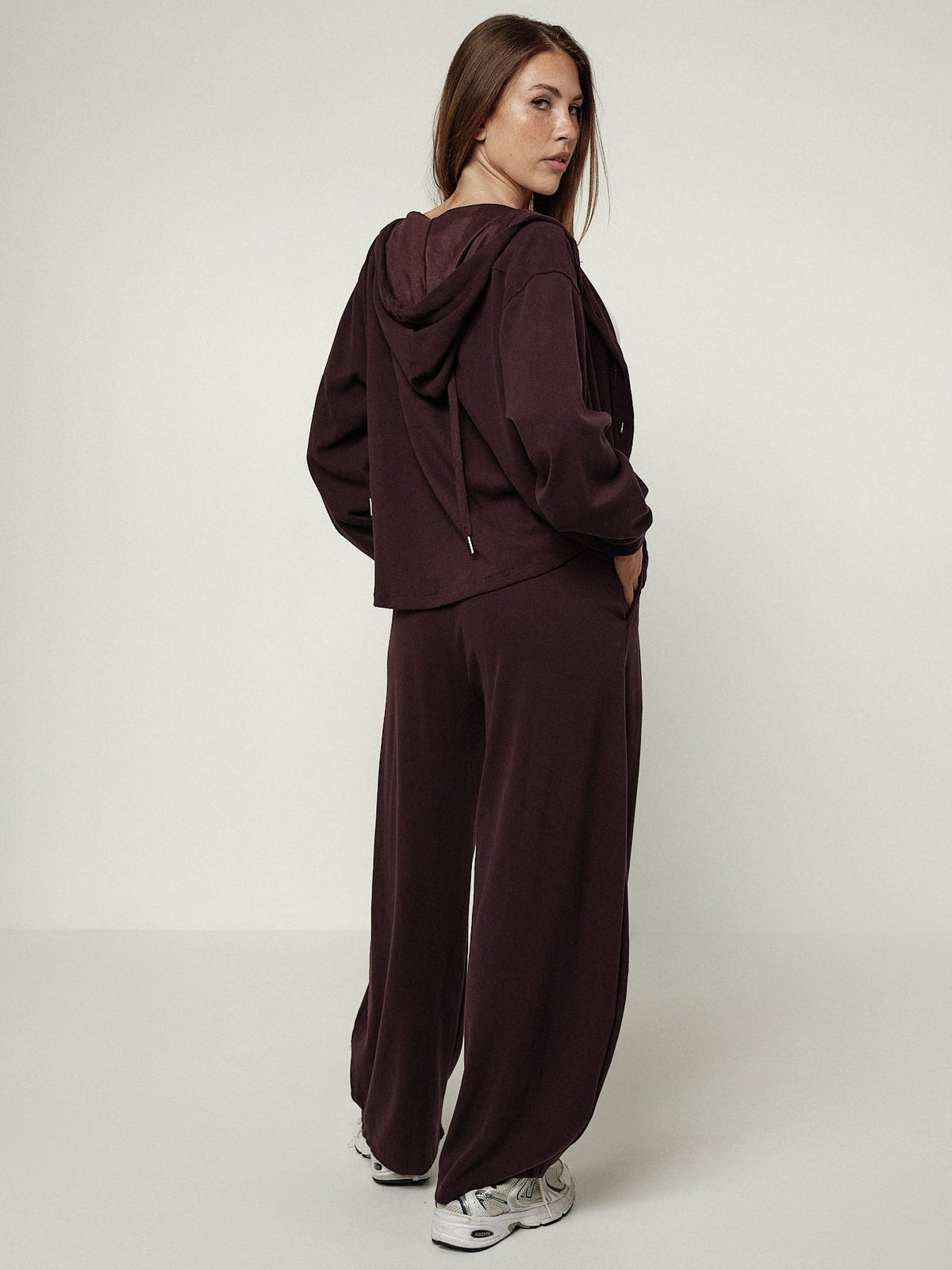 Coordinato hoodie wide